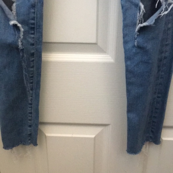 LADIES’ Adriano Goldschmied Distressed Farrah Skinny Ankle Denim Jeans 28 - Picture 4 of 16